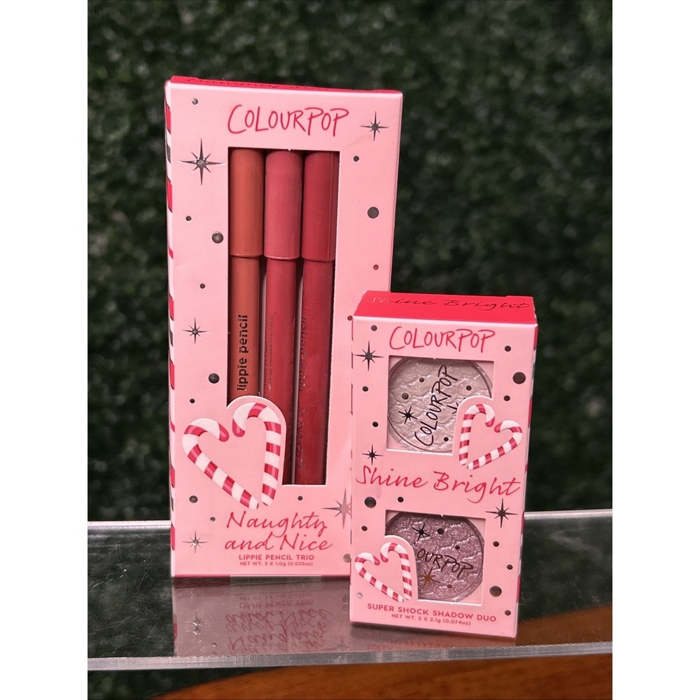 ColourPop Limited Edition Holiday Lippie Stix Pencil Super Shock Shadow Gift Set